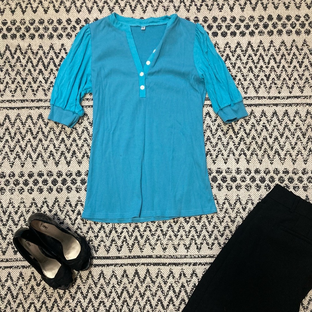 Blue Women's Top